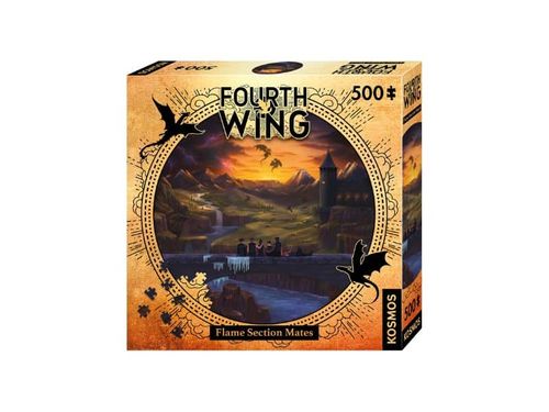 Fourth Wing - Flame Section Mates Jigsaw Puzzle