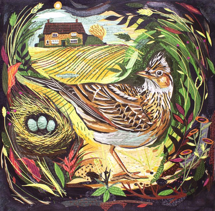Skylark Greeting Card