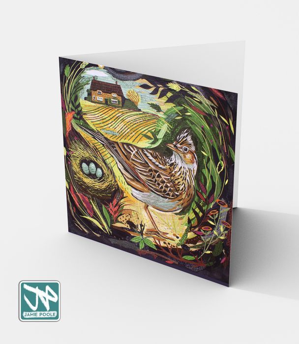 Skylark Greeting Card