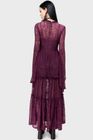 Hecate Lace Maxi Dress (Plum)