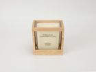 French Connection Natural Wooden Surround Orange and Ginger Candle