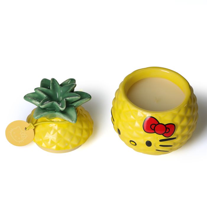 Hello Kitty Tropical Pineapple Candle in Reusable Jar