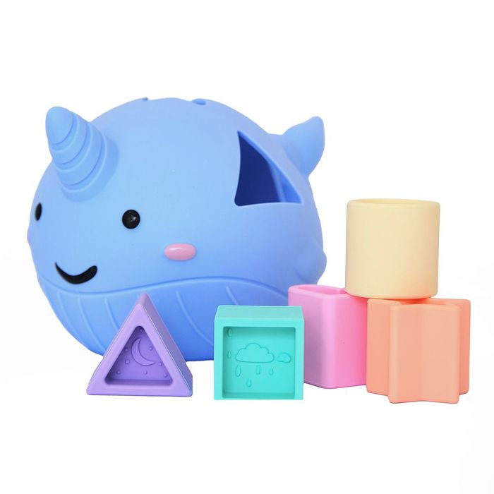 Jellystone Designs Narwhal Shape Sorter