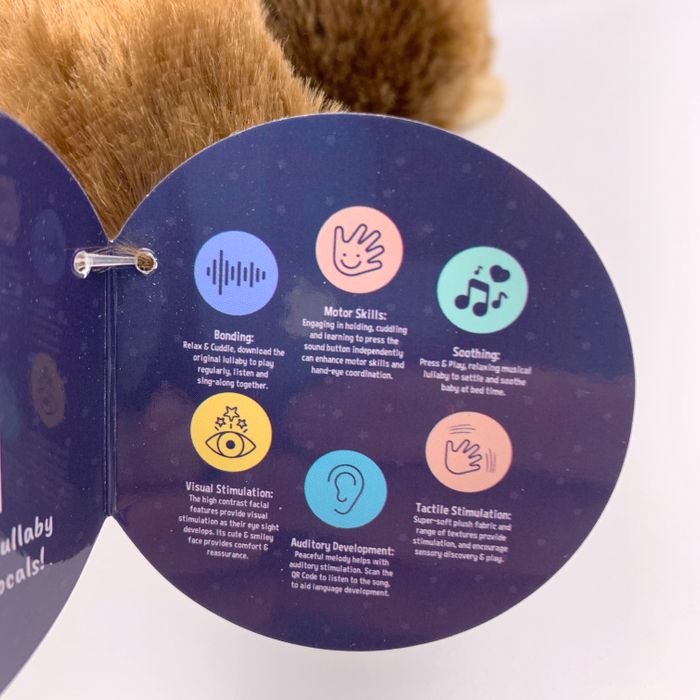 Cute Musical Sloth Plush Toy