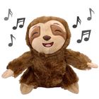 Cute Musical Sloth Plush Toy