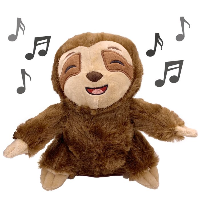 Cute Musical Sloth Plush Toy