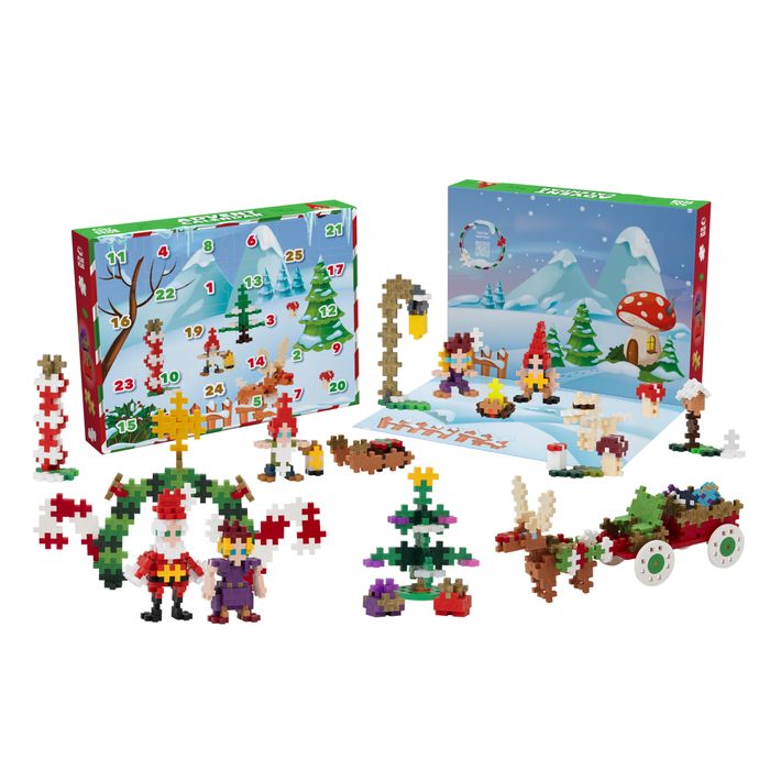 Plus-Plus Advent Calendar