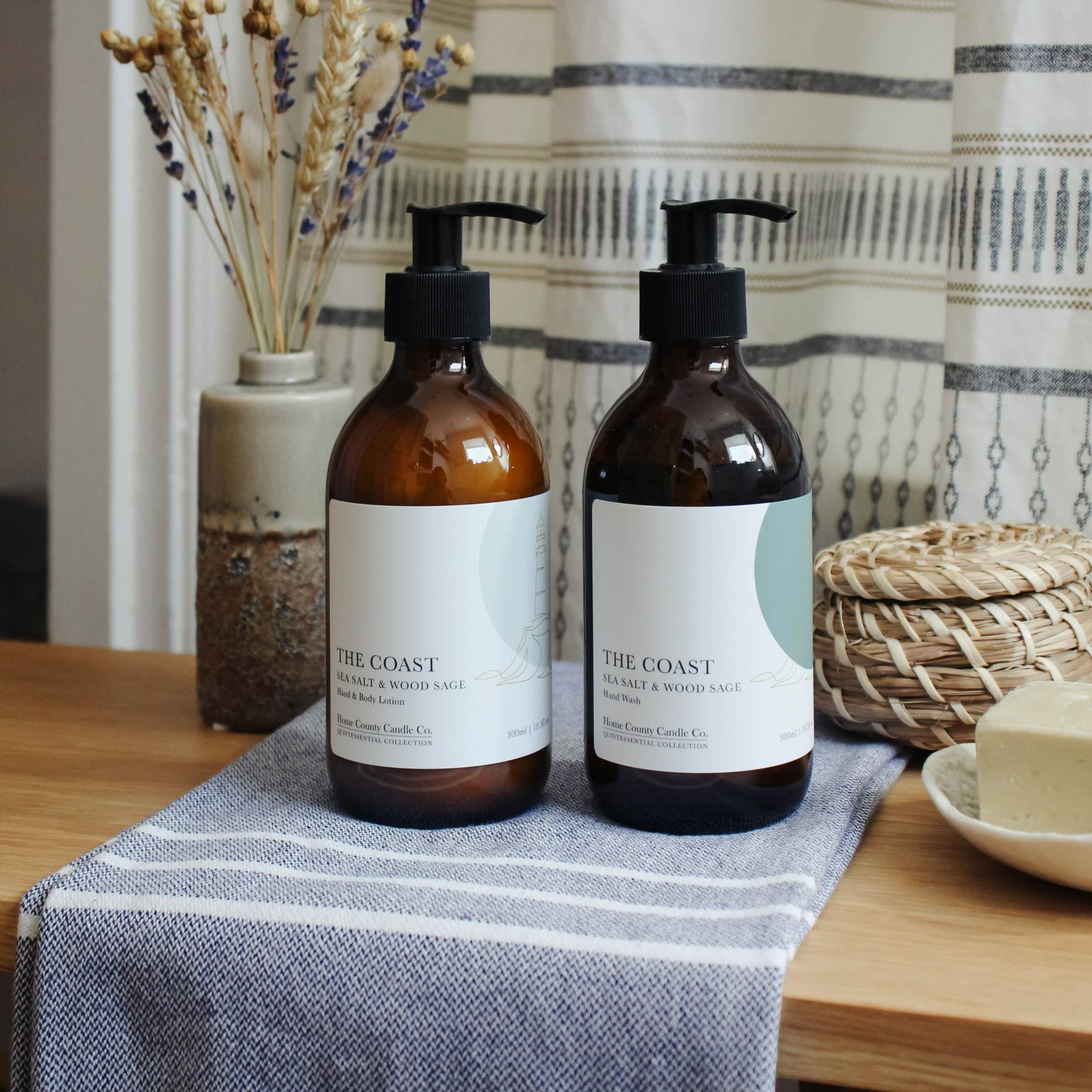 The Coast - Sea Salt and Wood Sage Hand Wash and Lotion Duo