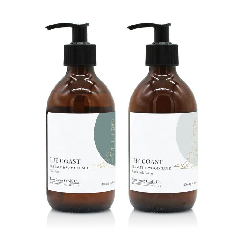 The Coast - Sea Salt and Wood Sage Hand Wash and Lotion Duo