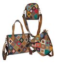 The Genuine Leather Patchwork Bags Collection