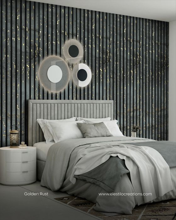 Louvers Golden Rust