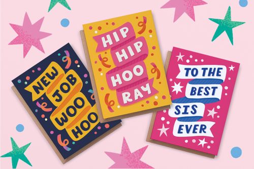 Radiant Ribbons - Greetings Card Range by Always with Love