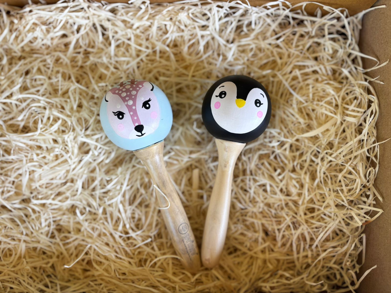 Hand painted Maracas