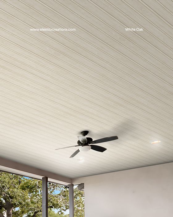 Soffit Panel White Oak