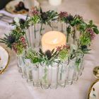 Circular Test Tube Table Vase