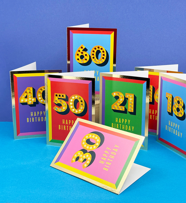 NEW! Milestone age cards
