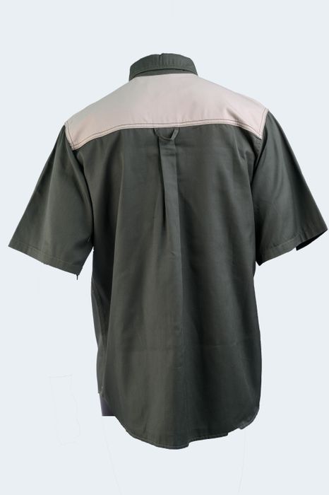 Wild Rhino Two-Toned Khaki & Olive Shirt
