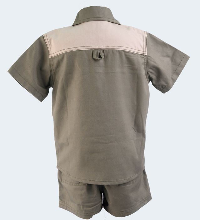 Wild Rhino Boys Bush  Khaki Olive Two-Piece
