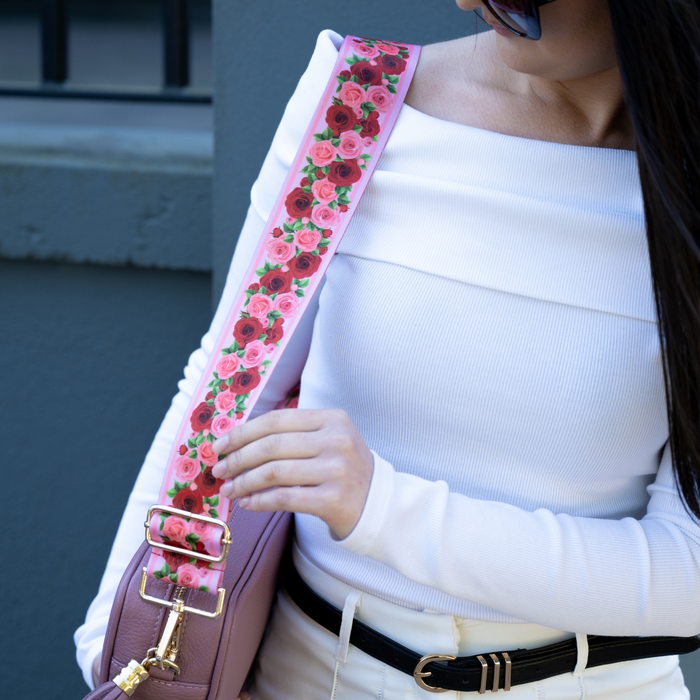Floral Bag Straps