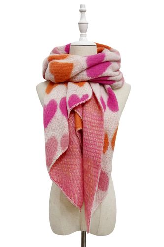 Cute Love Heart Knitted Wool Tassel