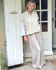 Alpaca Blend V Neck Tunic