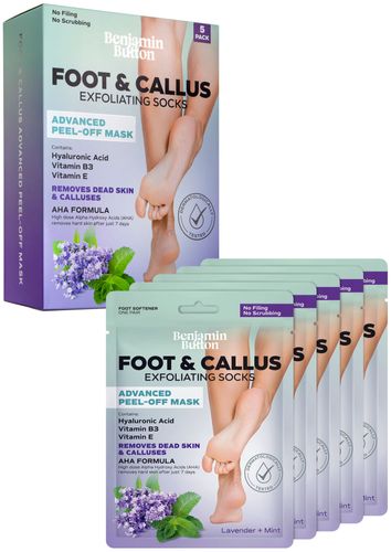 Foot Peel Mask – 5 Pairs