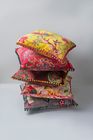 Crimson Velvet Cushion with filler