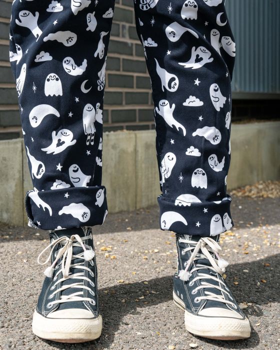 Rebel Romance Ghosties Stretch Twill Dungarees