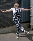 Rebel Romance Ghosties Stretch Twill Dungarees