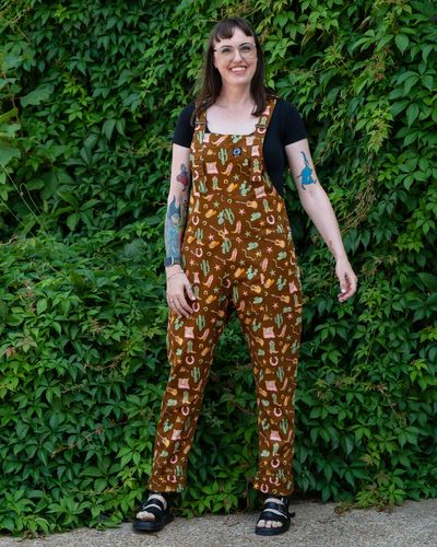 Rebel Romance x Yasmin Cousins Cowboy Stretch Dungarees
