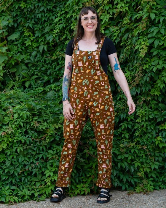 Rebel Romance x Yasmin Cousins Cowboy Stretch Dungarees