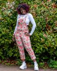 Rebel Romance Strawberry Picnic Dungarees