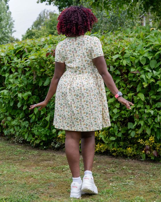 Rebel Romance x Yasmin Cousins Cowboy Stretch Smock Dress