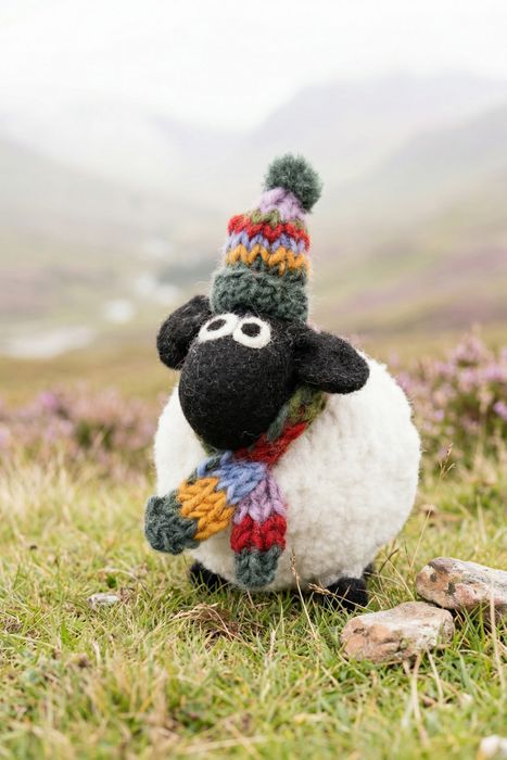Hand Felted Decorations