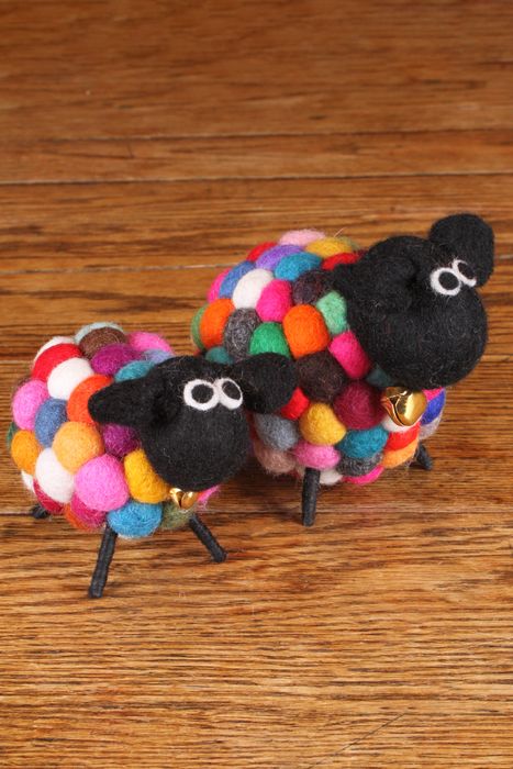 Hand Felted Decorations