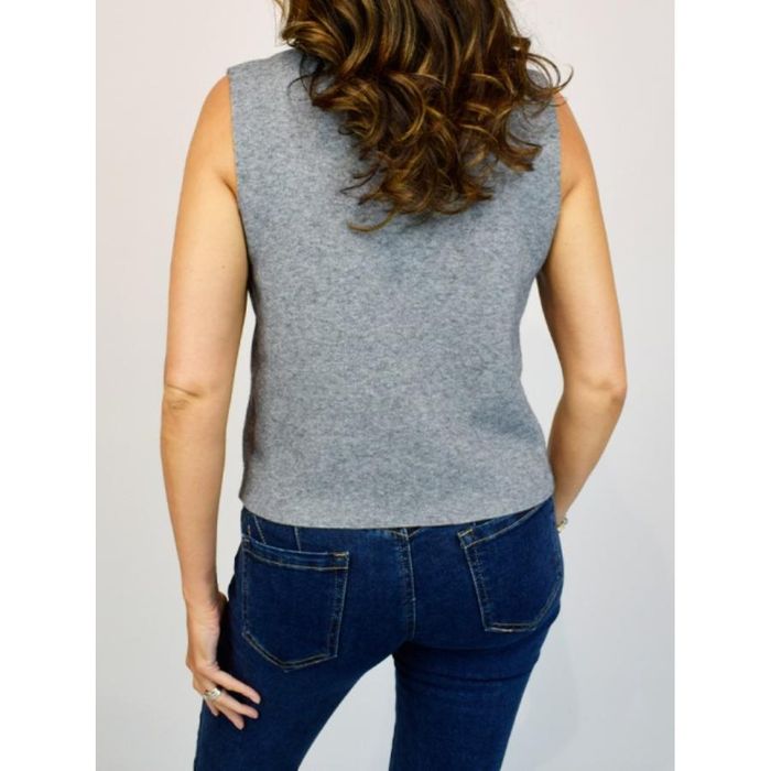 Knitted waistcoat