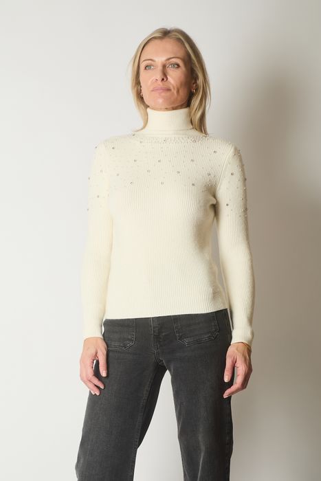 Embellished Roll Neck Jumper