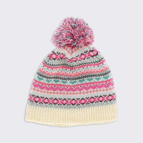 Thea Fair Isle Bobble Hat
