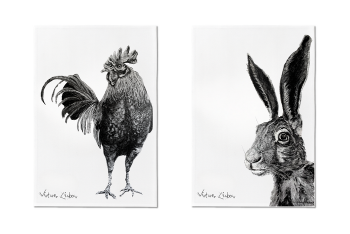Kitchen Towels: Fauna & Fur