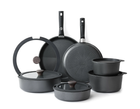 Sensarte Detachable Handle Nonstick Pots s and Pans Set - Black