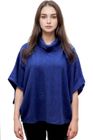 Rainbow Fleck Soft Knit Poncho