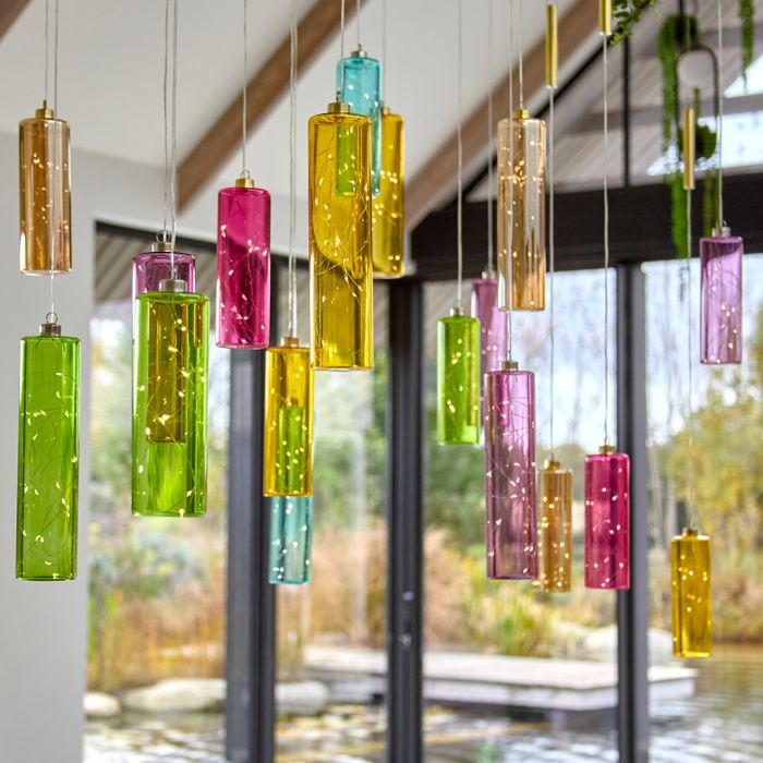 Glass Cylinders | set of 2
