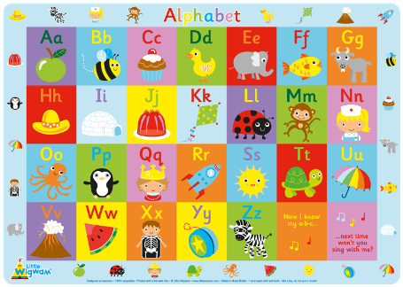 Children's Educational Placemats