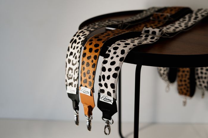 ANIMAL PRINT LEATHER STRAPS