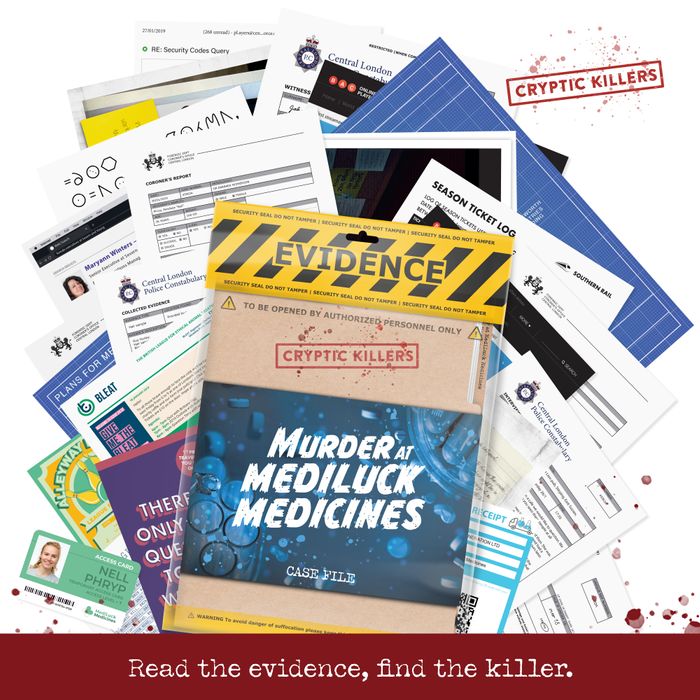 Murder at MediLuck Medicines