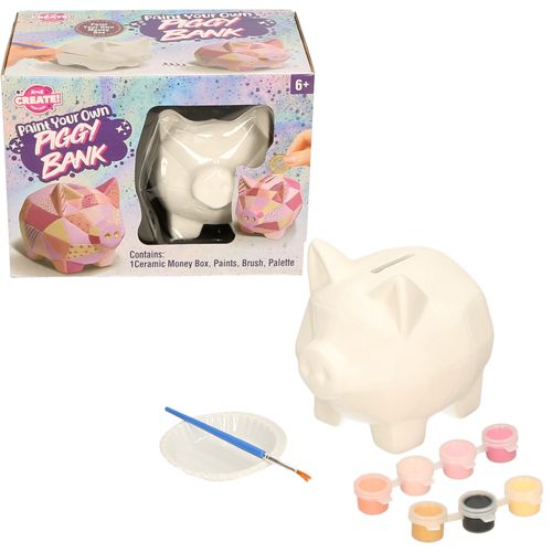 Paint Your Own Piggy Bank
