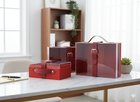 Acrylic Gift Boxes With Buckle Design - Set of 3 (Colors Available)