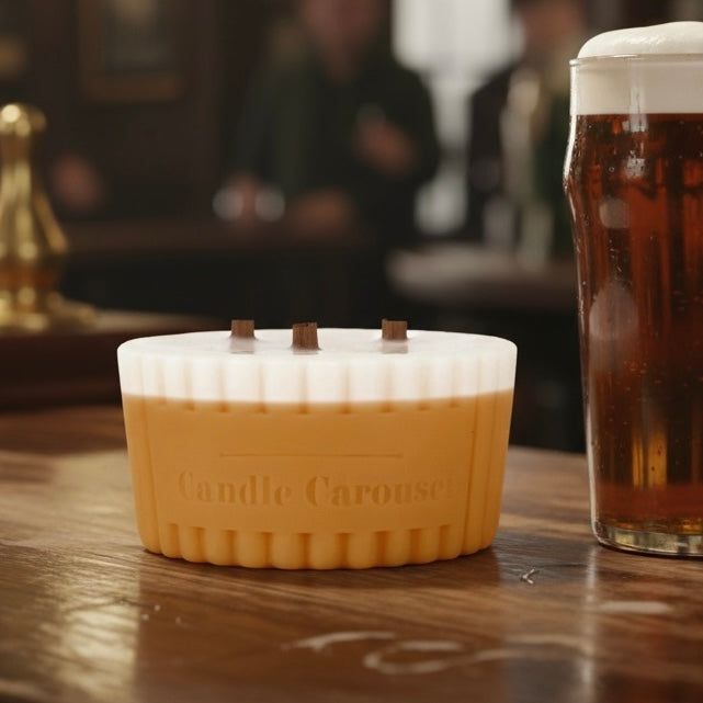 Mucky Pub Scented Candle Refill – Rustic Alehouse Warmth!