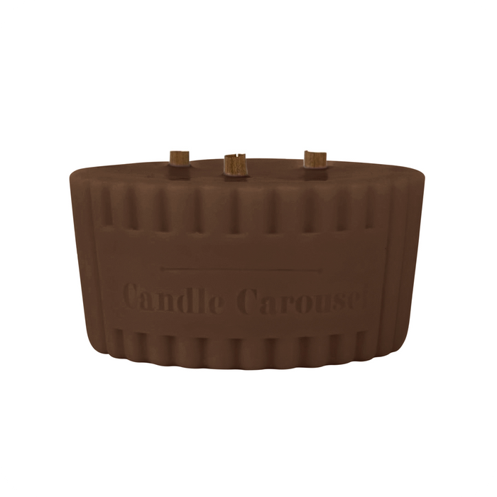 Woody Leather & Brandy Scented Candle Refill – Smoky Masculine Elegance!