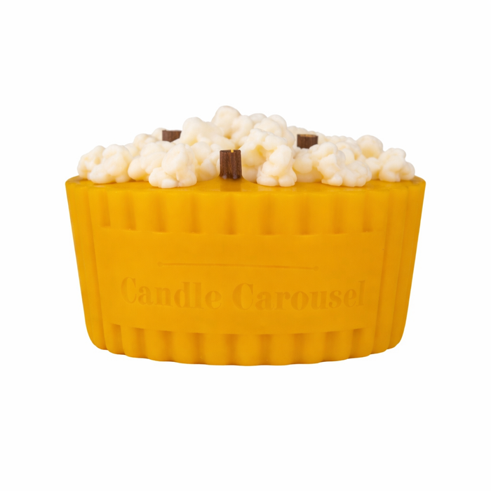 Movie Night (Hot Buttered Popcorn) Scented Candle Refill – Indulge in the Cinema Aroma!